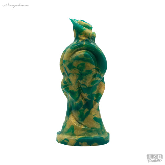 Amphora Elegant Dildo green gold marble
