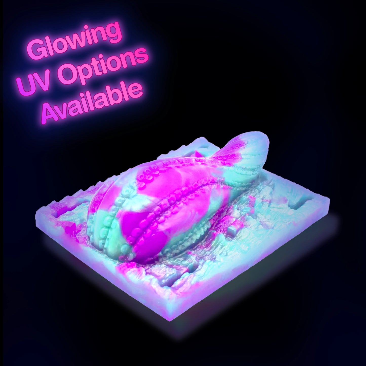 Dakken Octopus Tentacle Sex Grinder Glow in the Dark UV