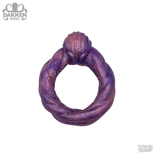 Dakken Octopus Tentacle Cock Ring Pink and Purple Marble