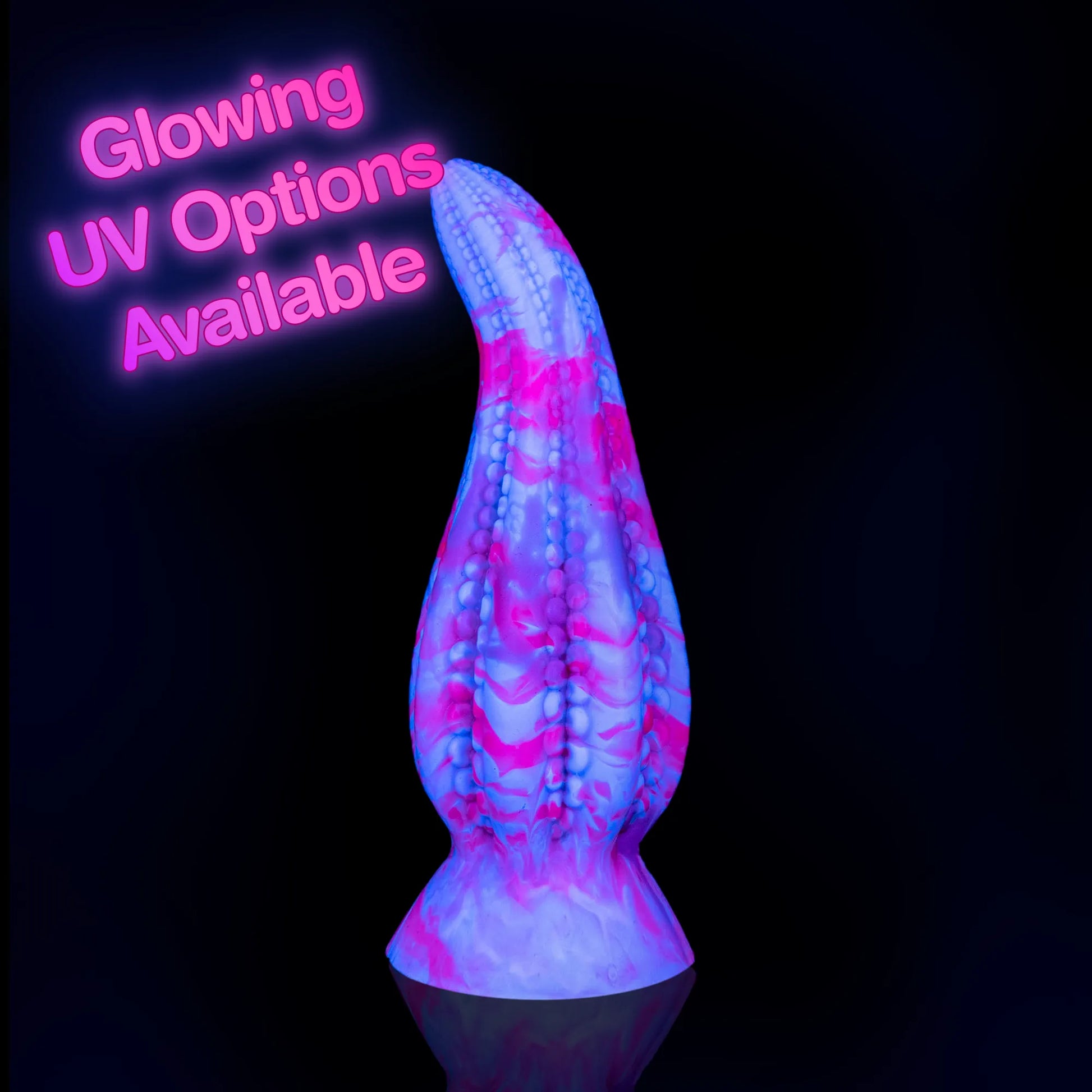 Dakken Octopus Tentacle Dildo uv glow in the dark