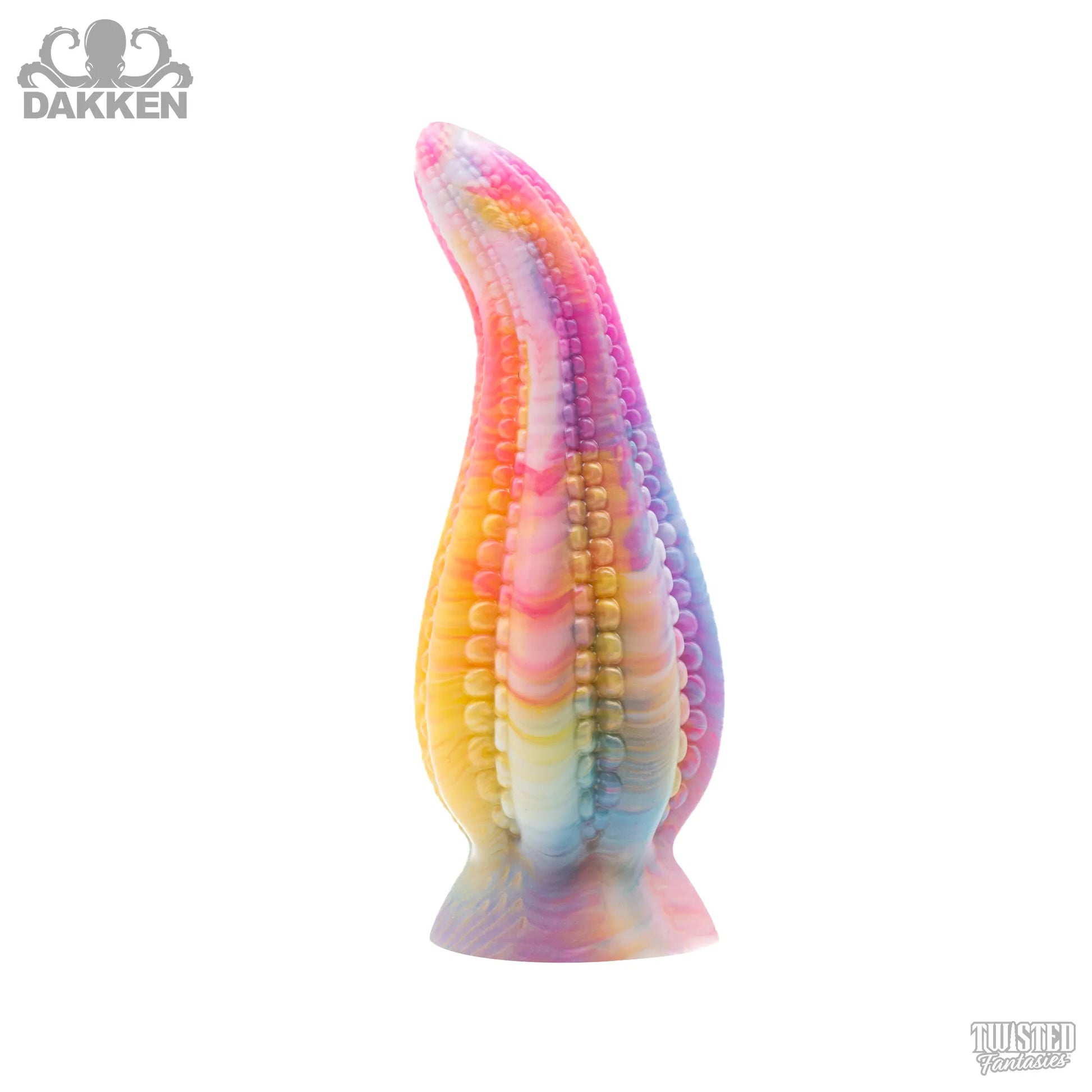 Dakken Octopus Tentacle Dildo rainbow marble