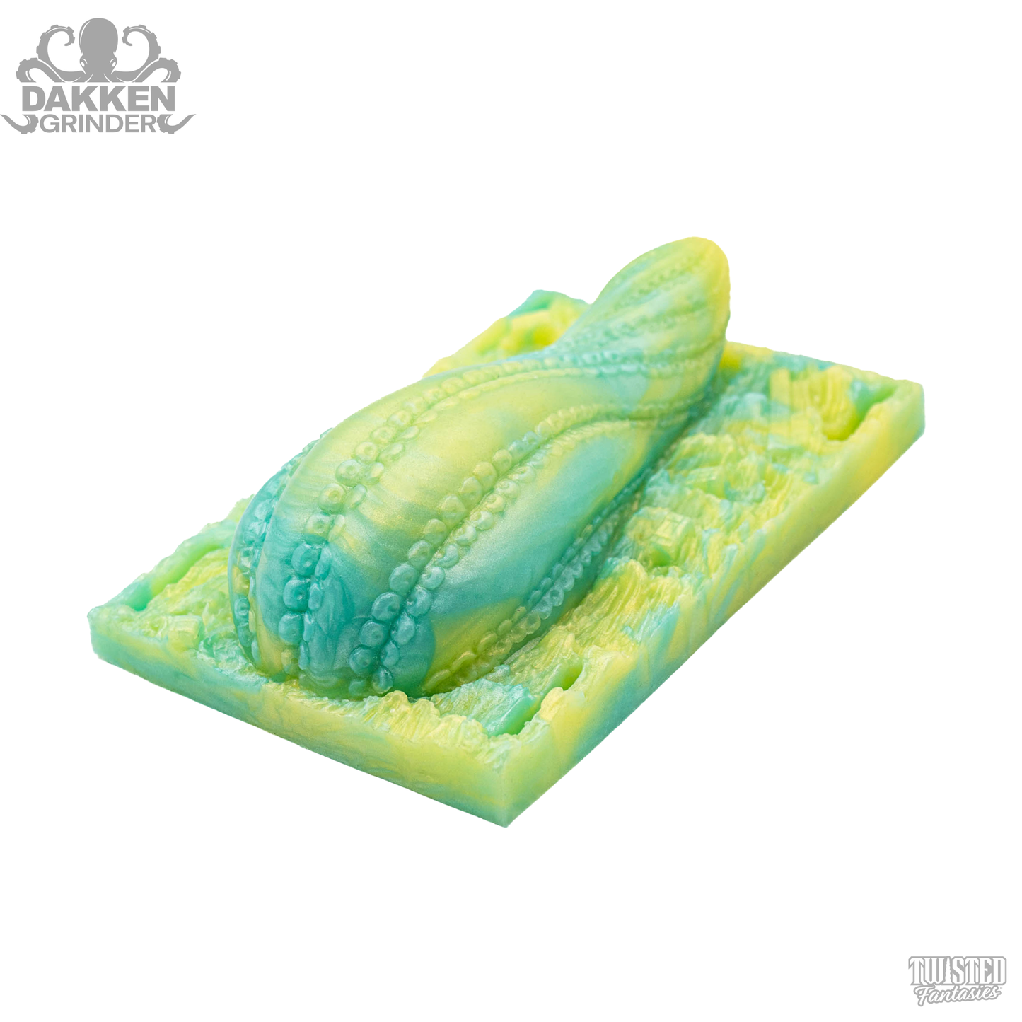Dakken Octopus Tentacle Sex Grinder green yellow marble