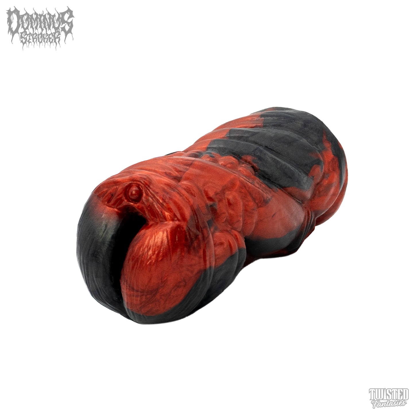 Dominus Slim Male Masterbator black and red