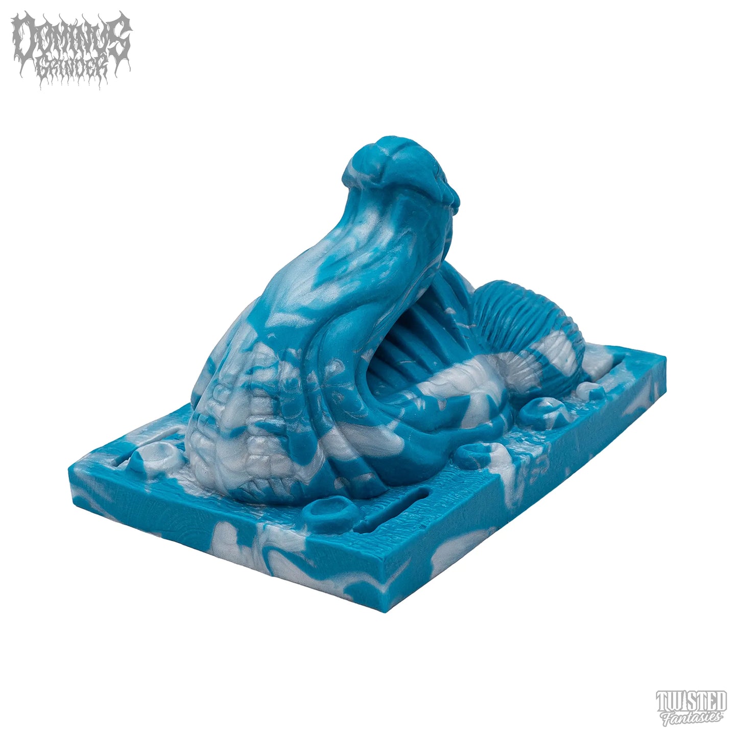 Dominus Insertable Sex Grinder blue white marble