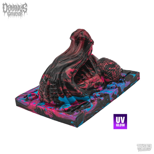Dominus Insertable Sex Grinder pink, black and blue marble