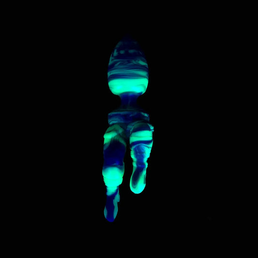 FLOP Stocking Stuffer the Santa Butt Plug - Firm (UV) Twisted Fantasies