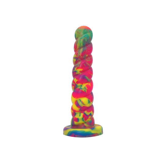 FLOP Horny the Unicorn Dildo - Medium - Suction Cup (UV)