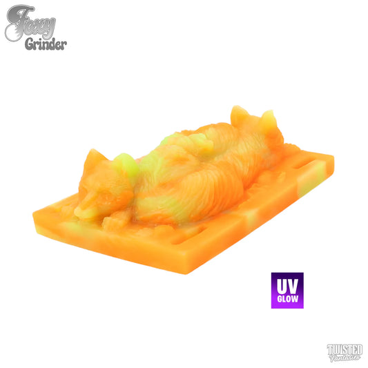 Foxy Fox Grinding Pad uv green uv yellow uv orange marble
