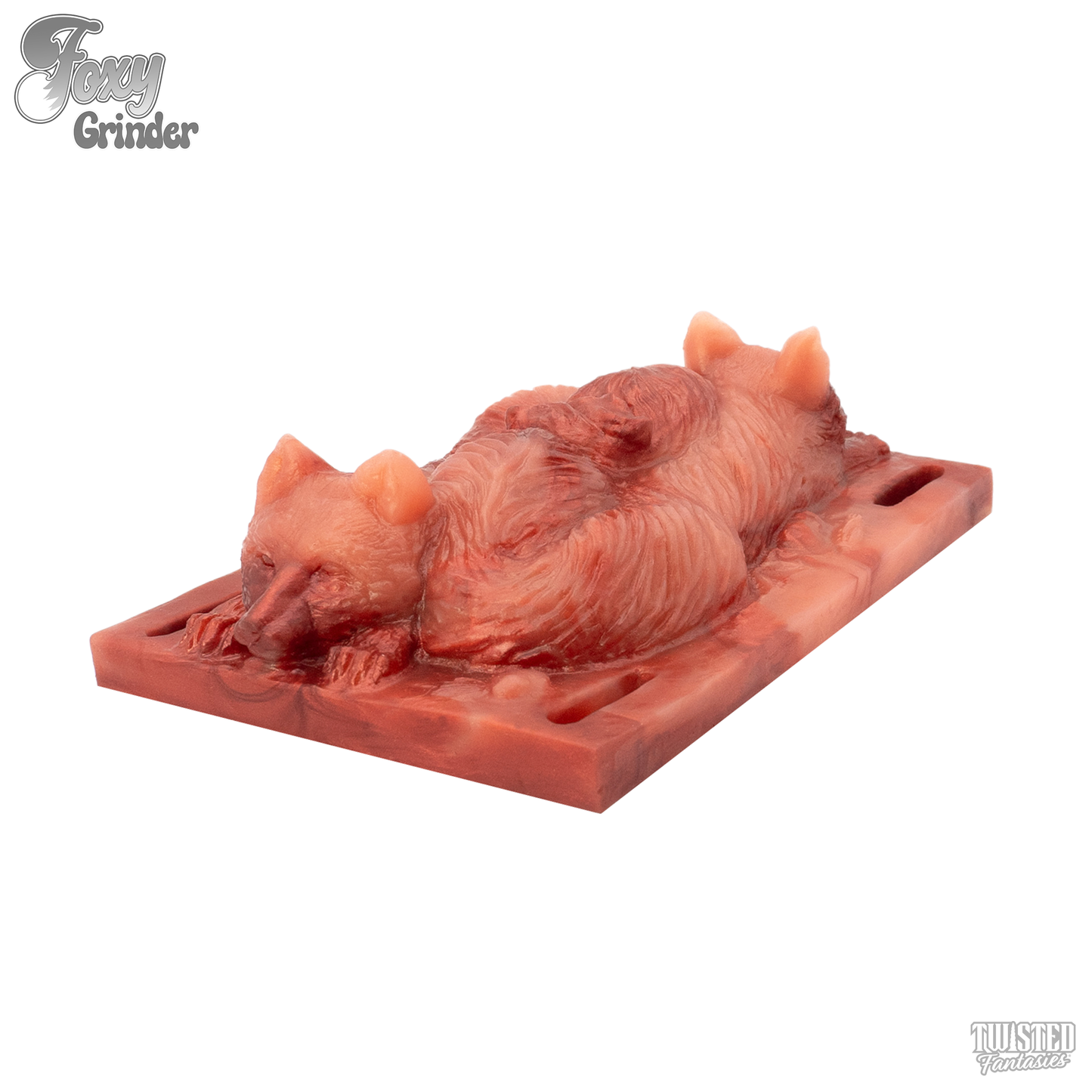 Foxy Fox Grinding Pad red coral marble