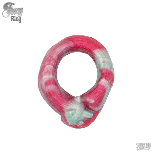 Fox Fantasy Cock Ring pink and green