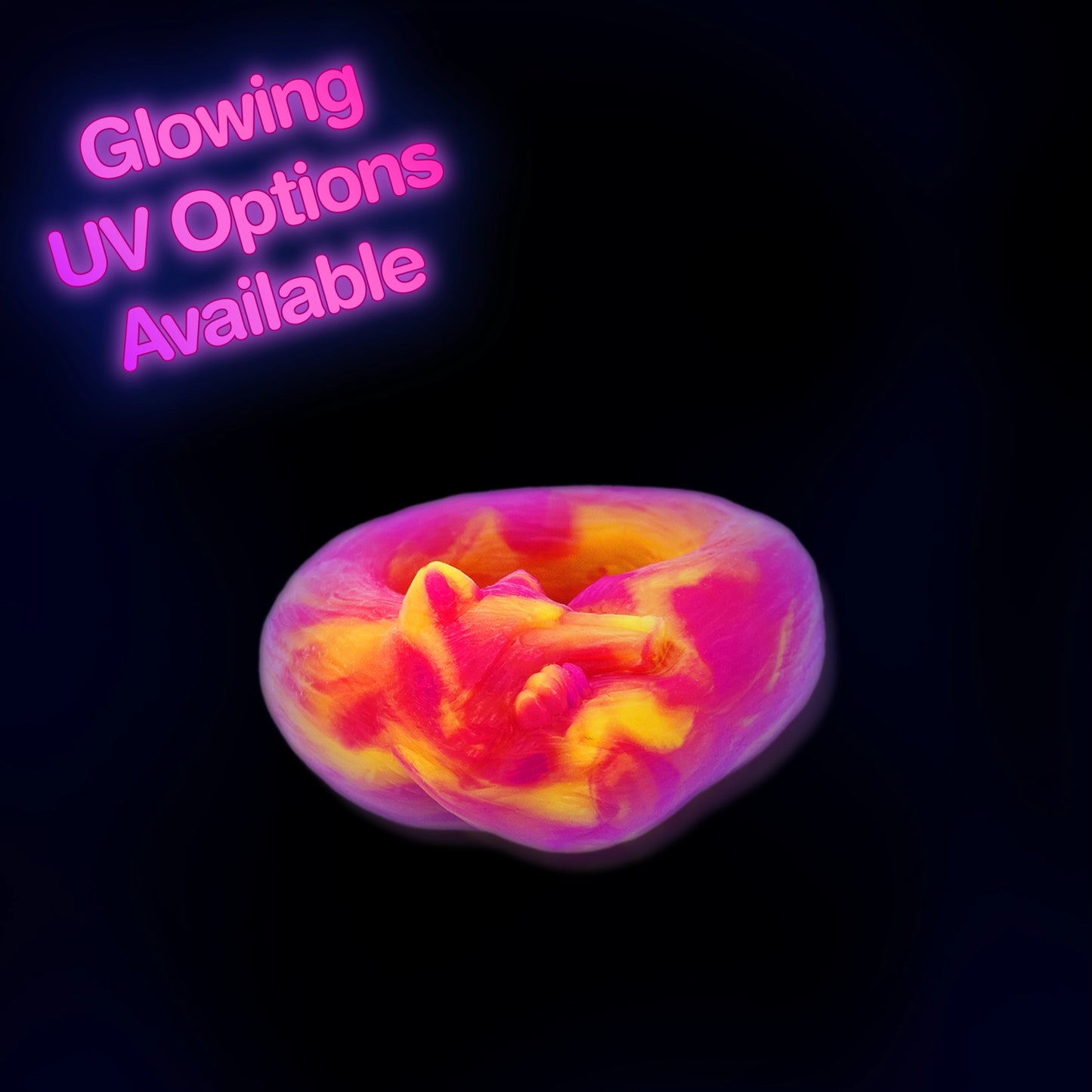 Fox Fantasy Cock Ring UV Black Light