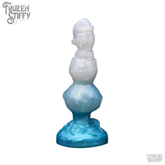 Frozen Stiffy the Knotted Snowman Dildo