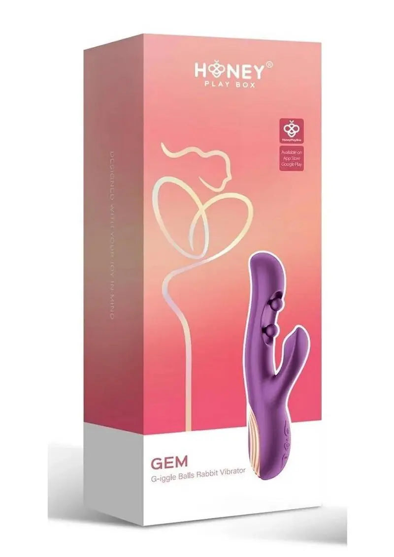 Honey Play Box GEM G-iggle Balls Rabbit Vibrator Shop Erotic