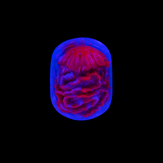 Flop Stinger the Jellyfish Mini Sex Grinder - Medium - Standard Base (UV)