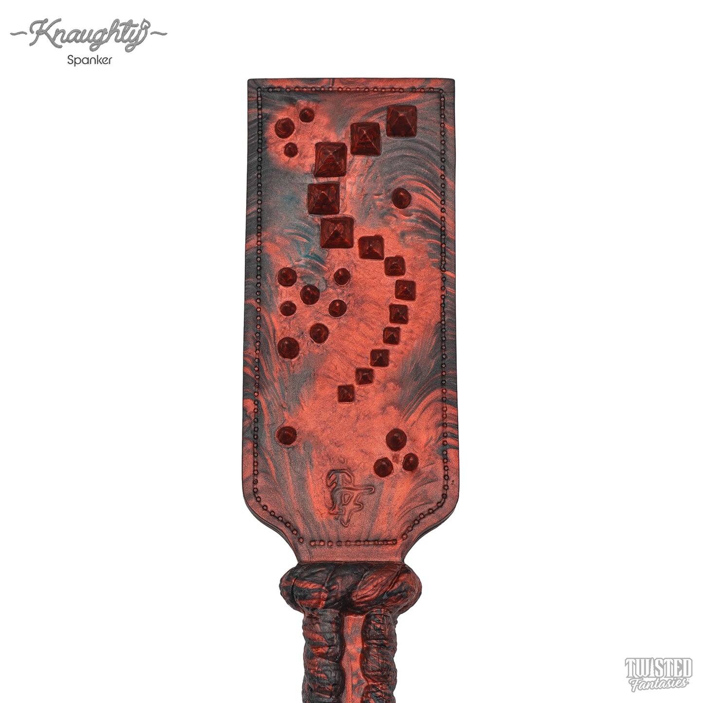 Knaughty BDSM Spanking Paddle red and Black