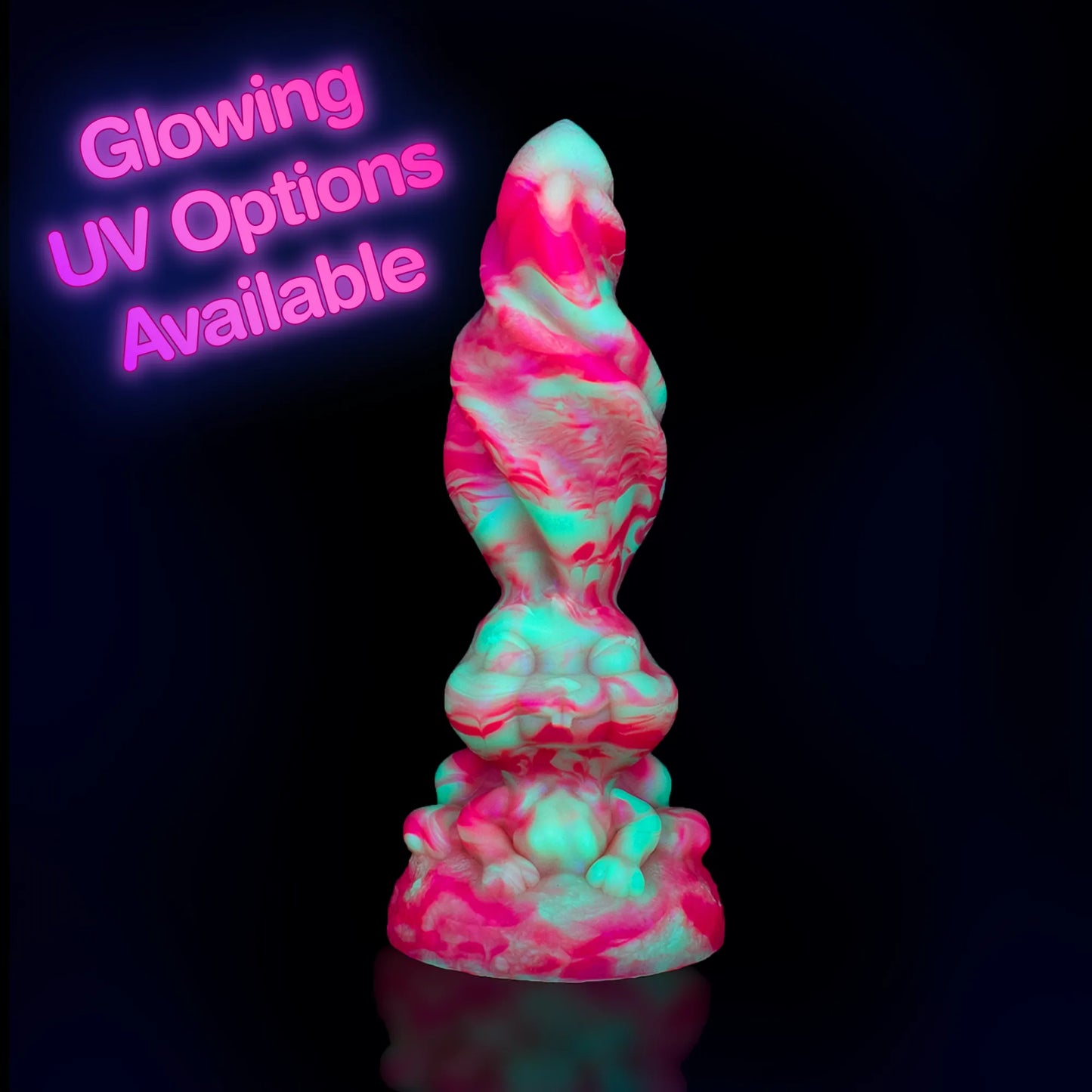Lapine Furry Dildo uv glow in the dark