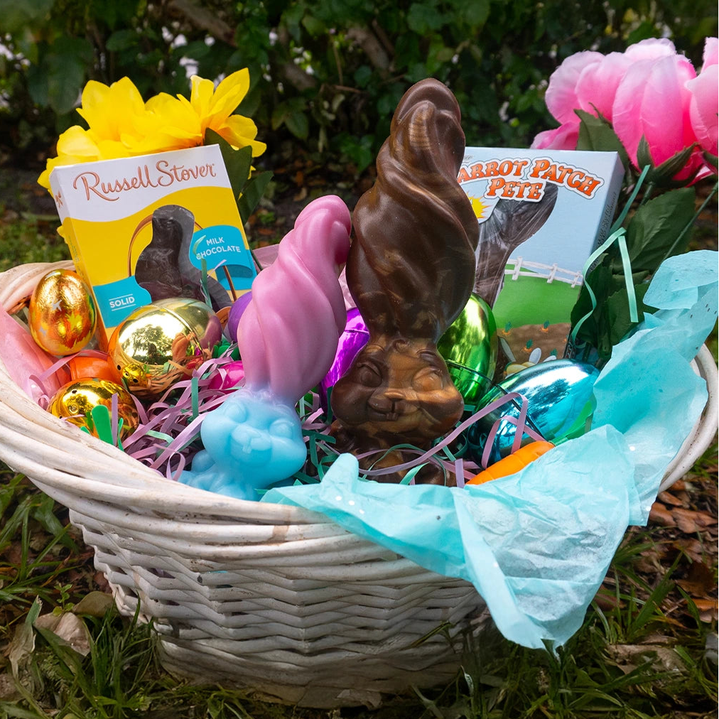 Lapine Furry Dildo in Easter Basket