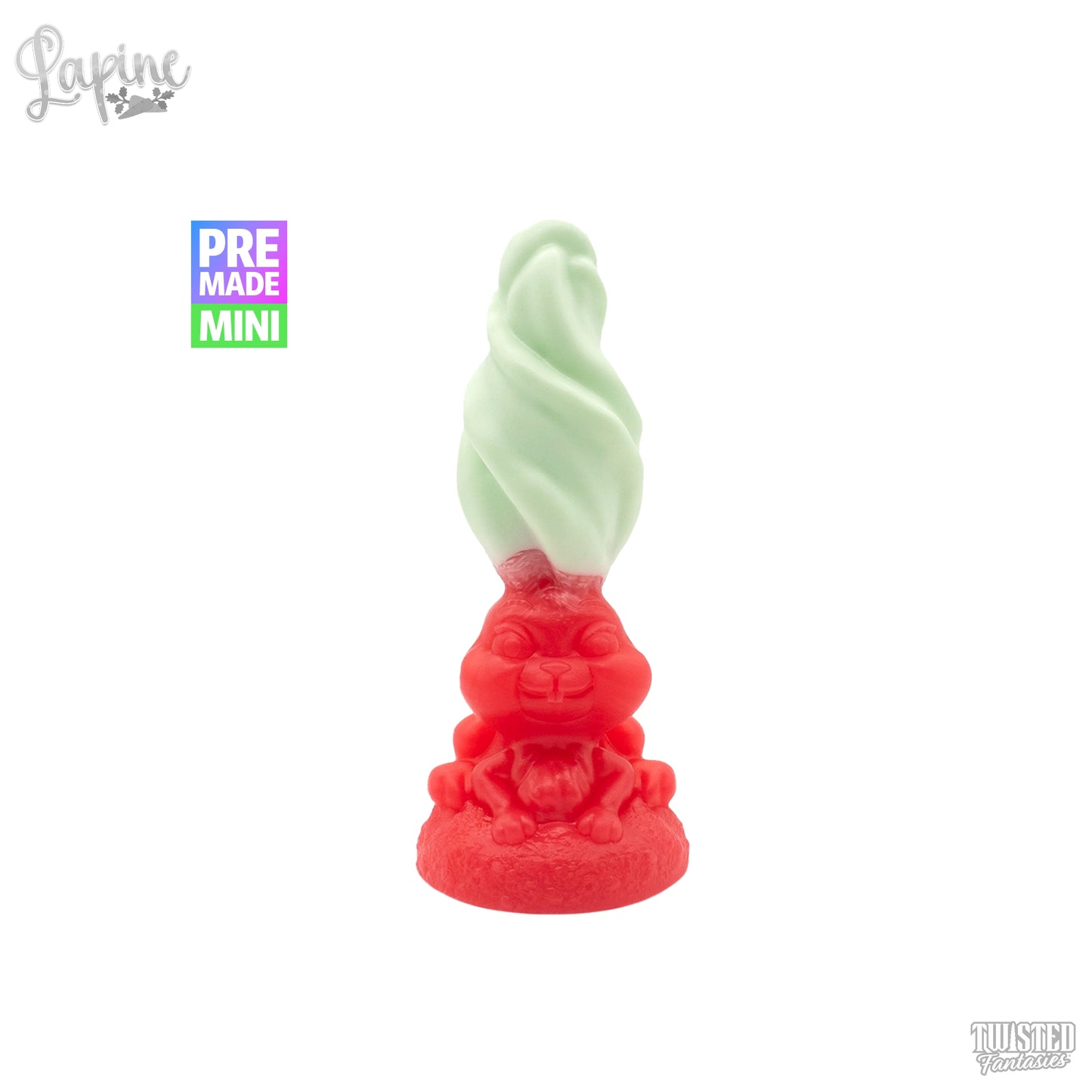Premade Mini Lapine the Fantasy Furry Bunny Dildo - Medium - Suction Cup