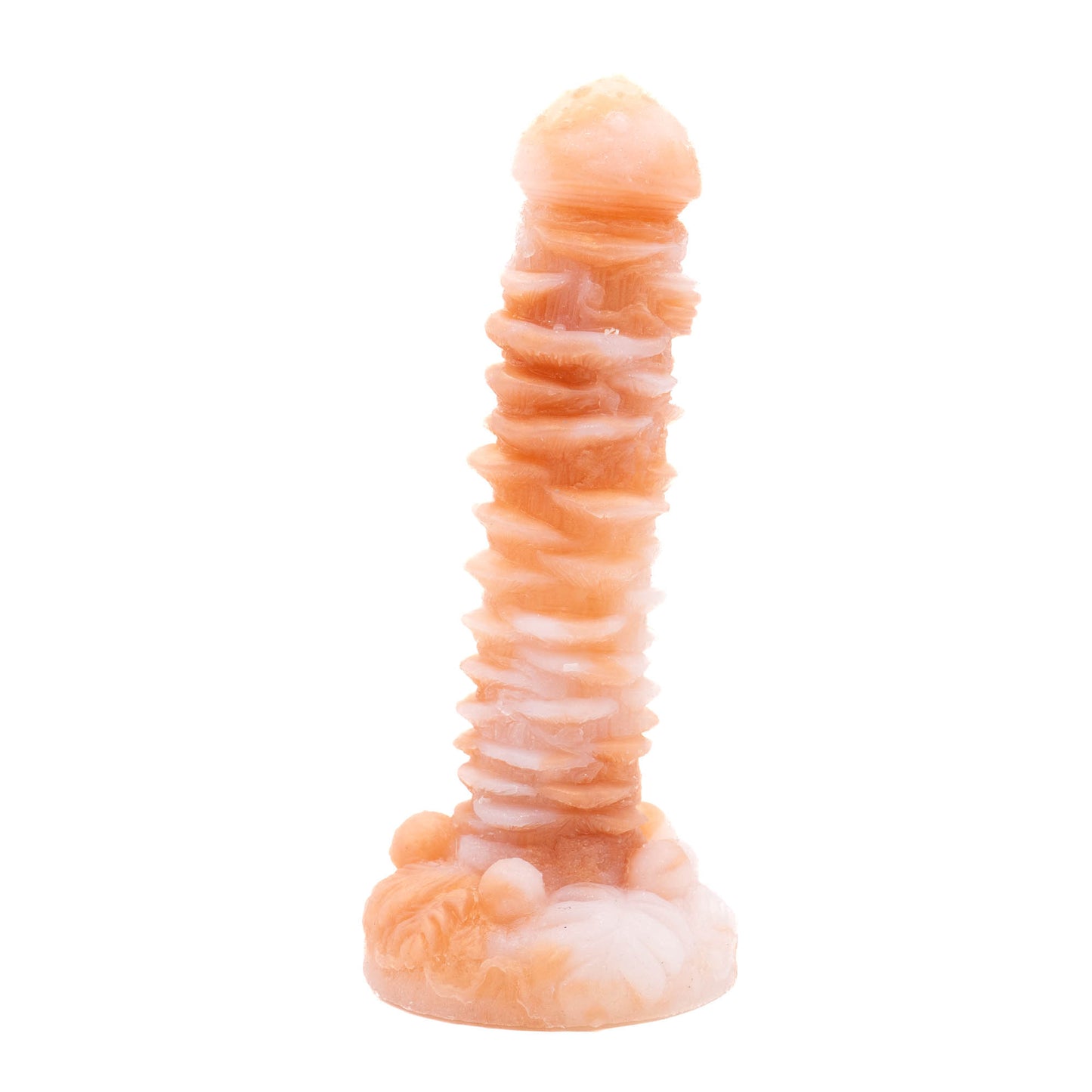Muscaria Unique Mushroom Dildo copper white marble