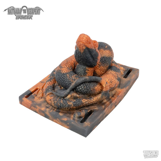 Nathara Snake Riding Sex Toy copper black marble