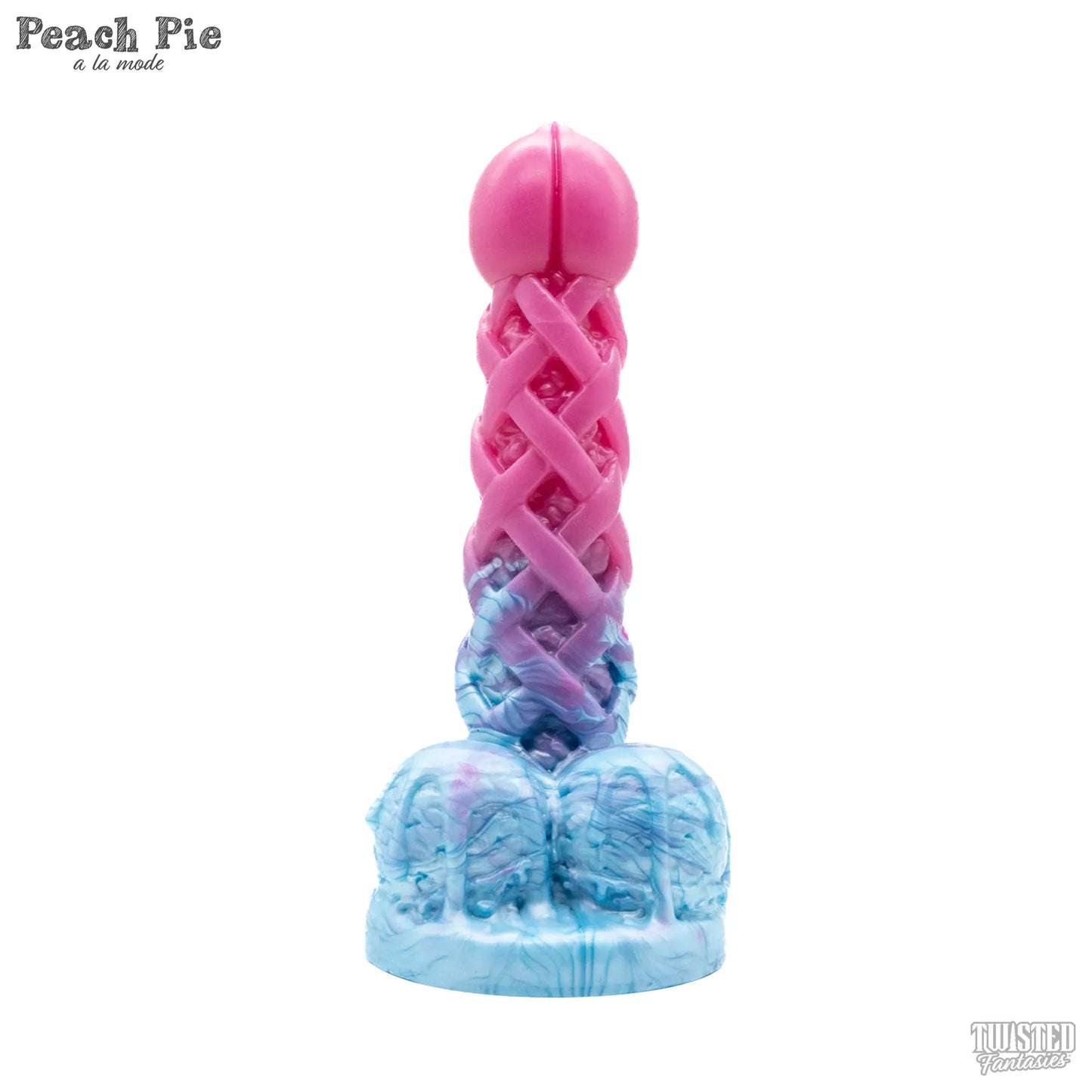 Peach Pie Icecream Dildo pink blue fade