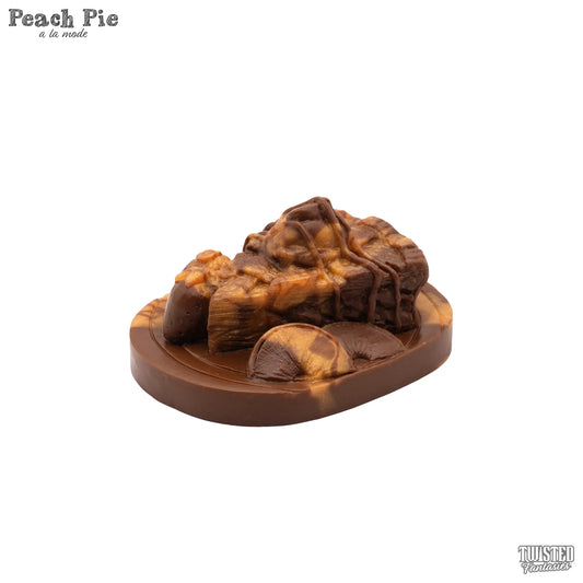 Peach Pie ala mode Handheld Sex Toy Grinder Chocolate Caramel Marble
