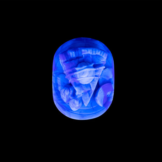 Flop Peach Pie À La Mode Mini Sex Grinder - Medium - Standard Base (UV)