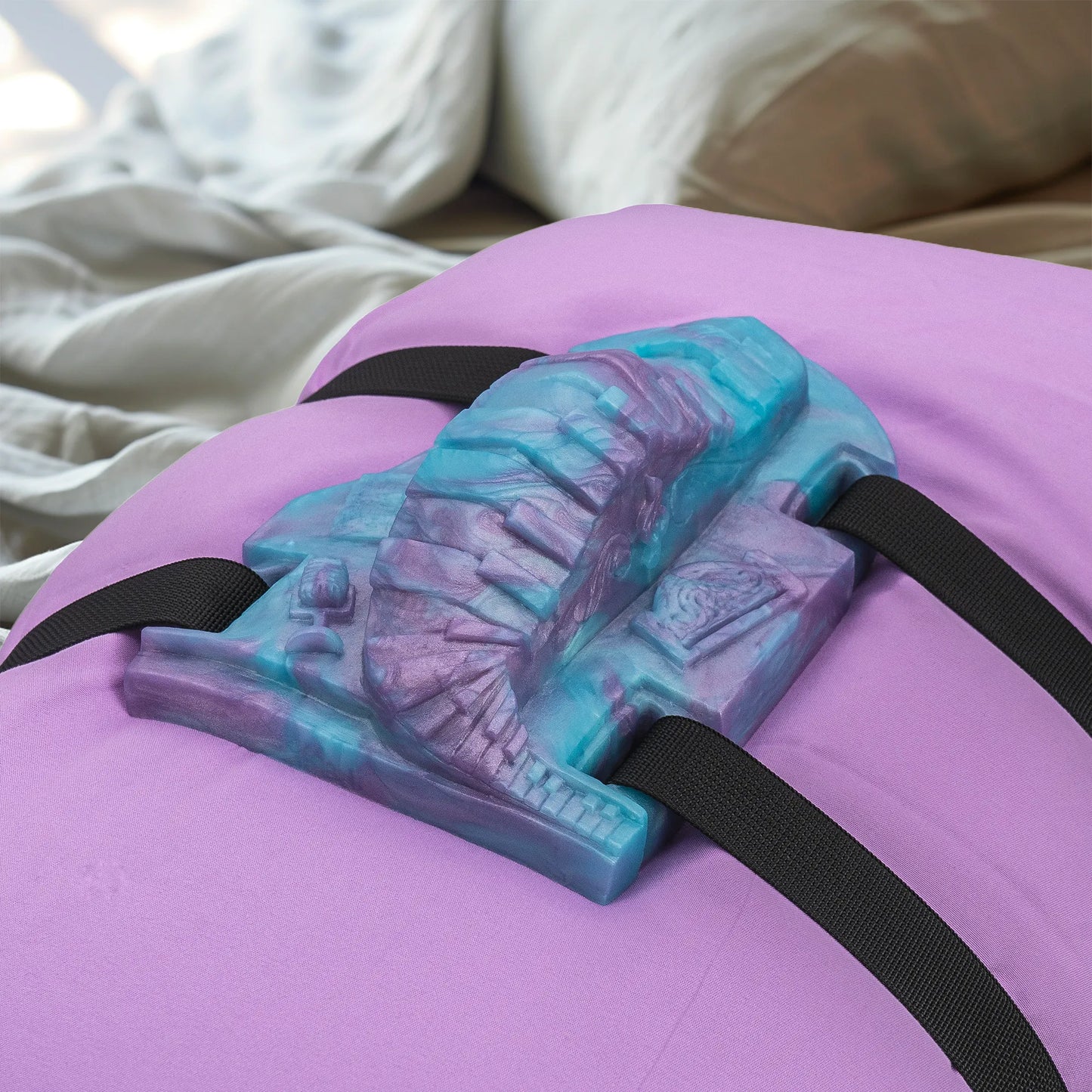 Pienist the Piano Grinder Sex Toy on pillow