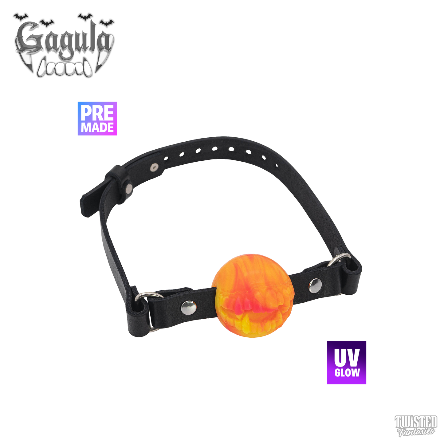 Premade Ready to Ship-Ball Gag-Twisted Fantasies