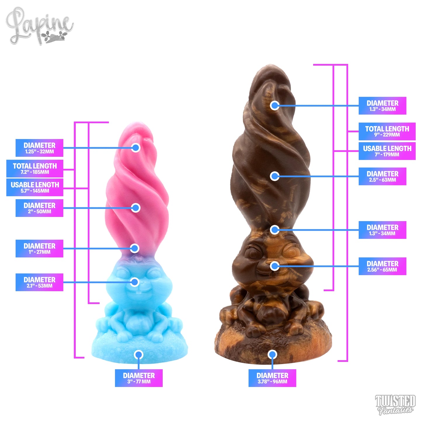 Premade Ready to Ship-Dildo-Twisted Fantasies