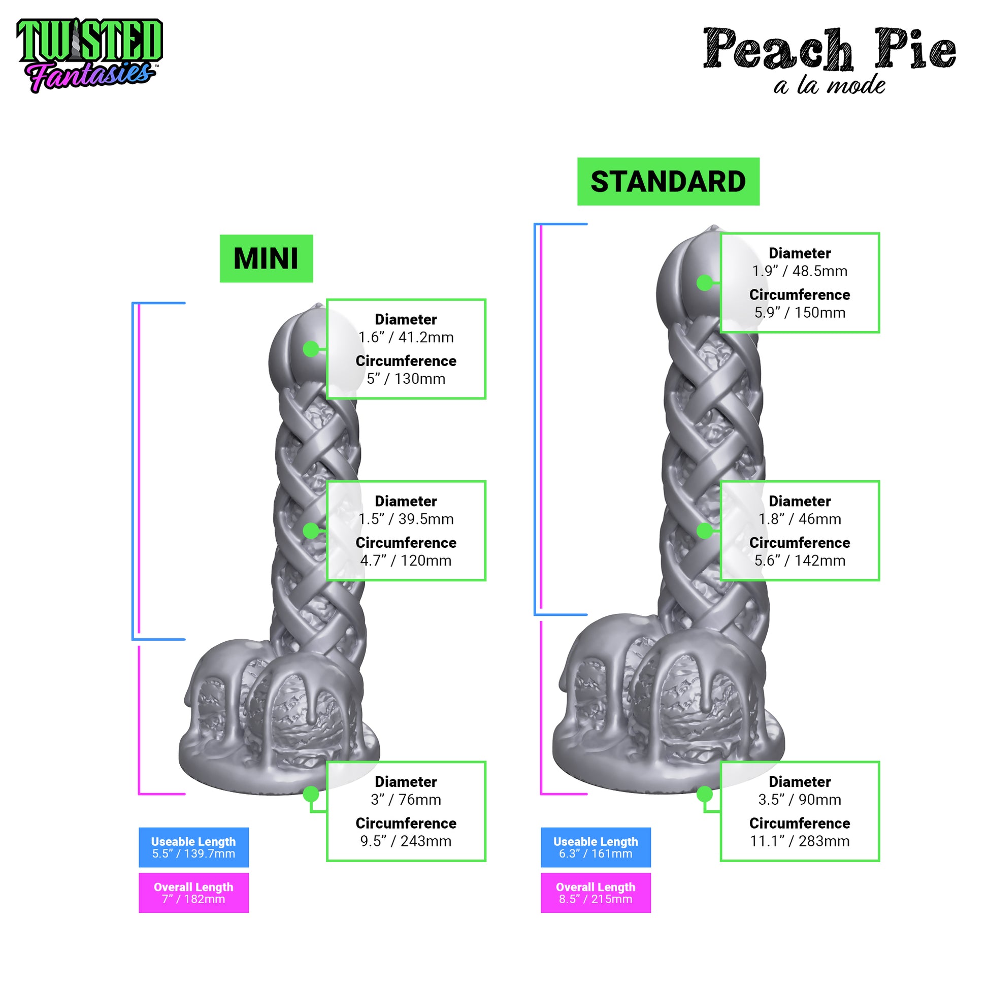 Premade Ready to Ship-Dildo-Twisted Fantasies