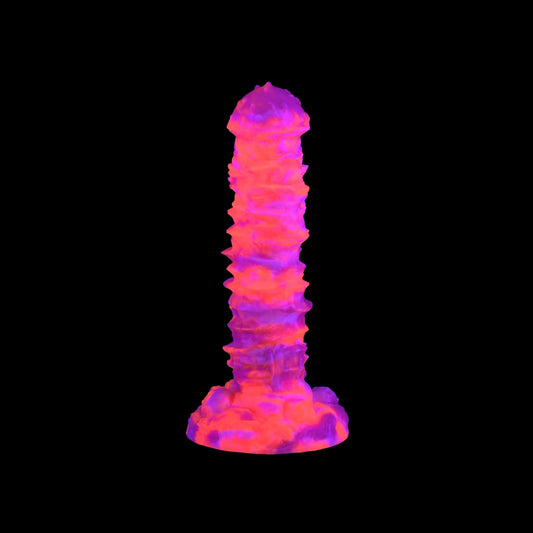 Premade Muscaria the Mushroom Dildo - Medium - Suction Cup (UV) Twisted Fantasies