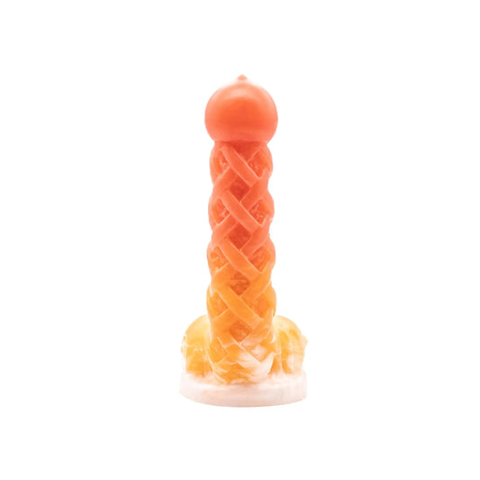 Premade Peach Pie A La Mode Dildo - Medium - Suction Cup Twisted Fantasies