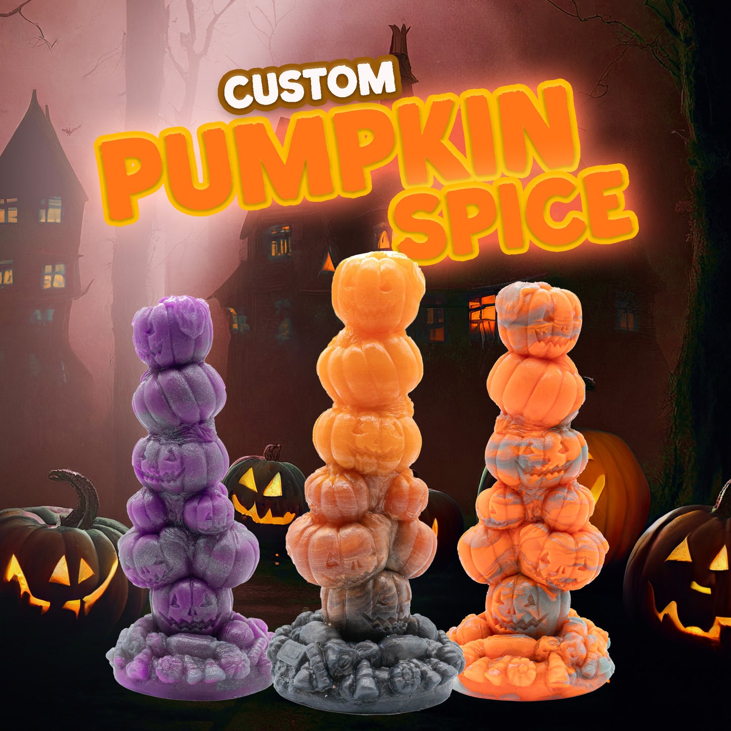Custom Pumpkin Spice Dildo