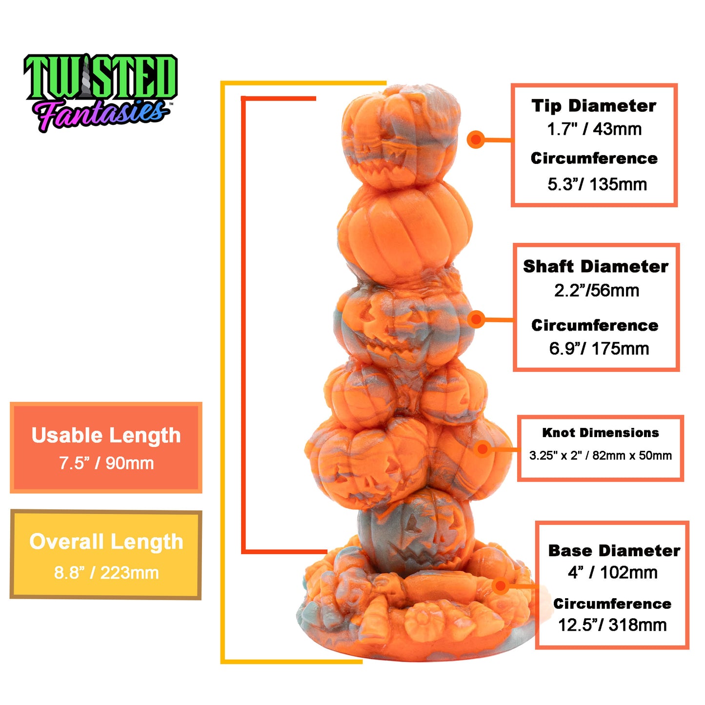 Pumpkin Spice Dildo