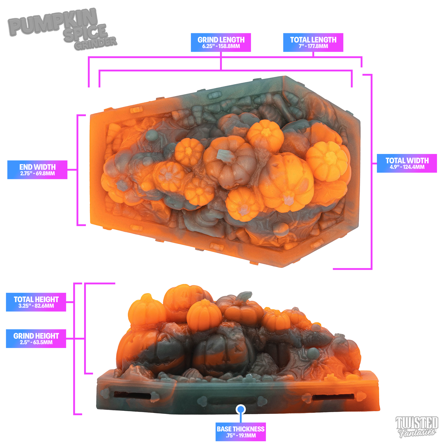Pumpkin Spice the Pumpkin Grinder Sex Toy