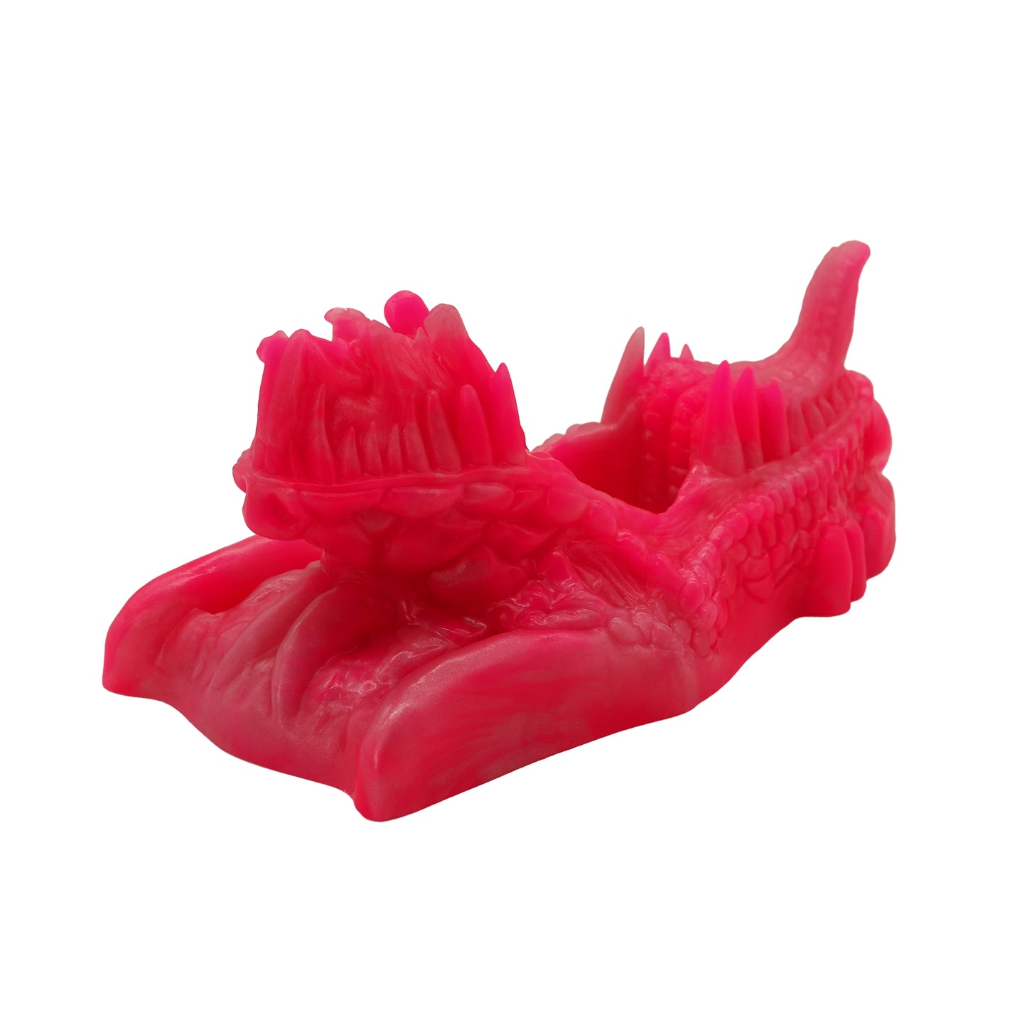 Premade Ryoto the Dragon Cock Ring Grinder - Medium - Thick Base (UV)