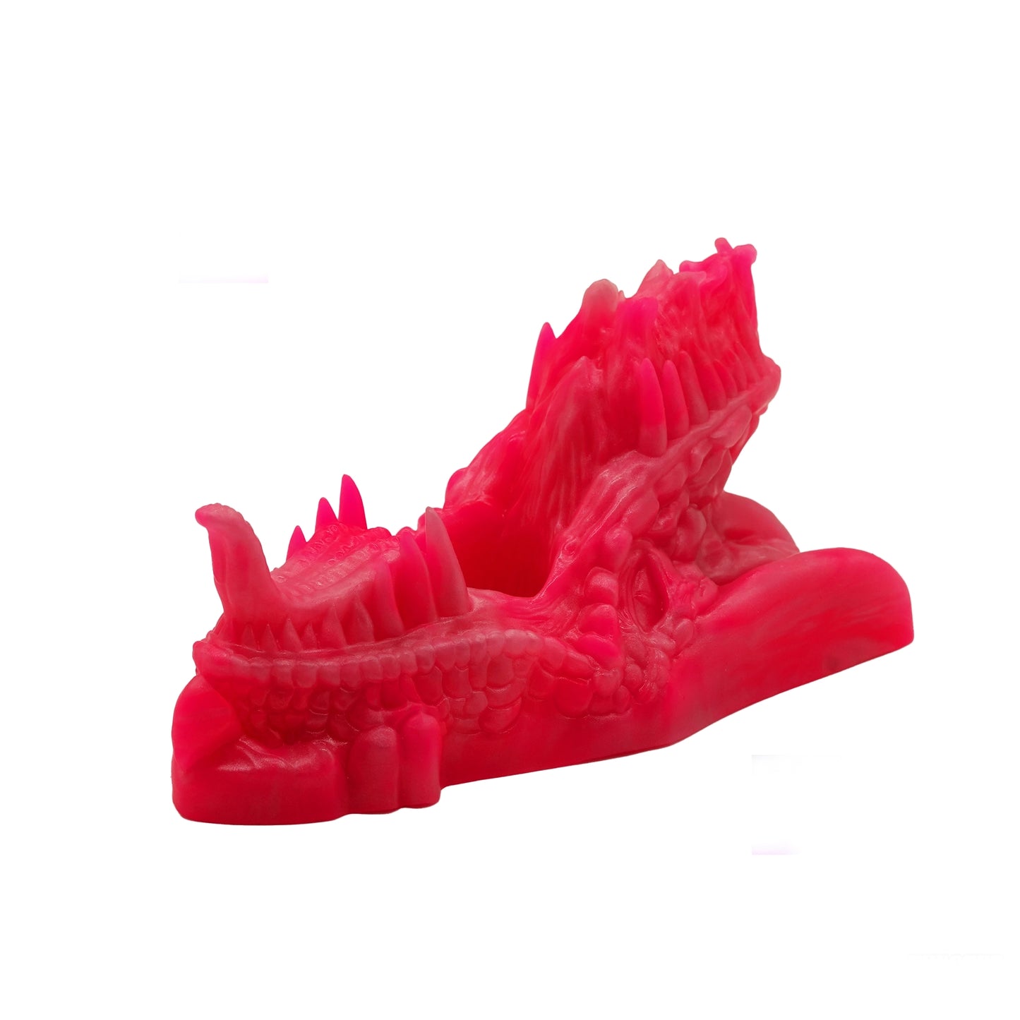 Premade Ryoto the Dragon Cock Ring Grinder - Medium - Thick Base (UV)