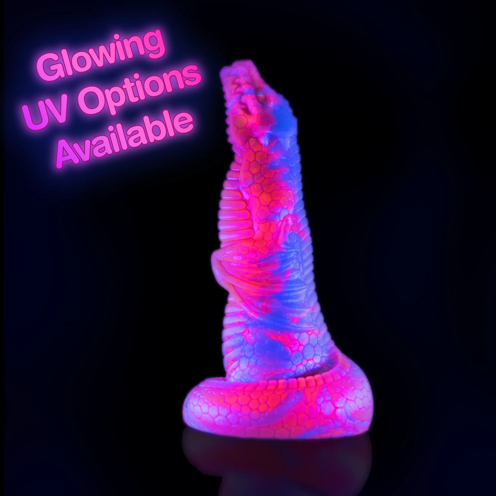 Ryoto Fantasy Dragon Dildo UV Glow in the dark