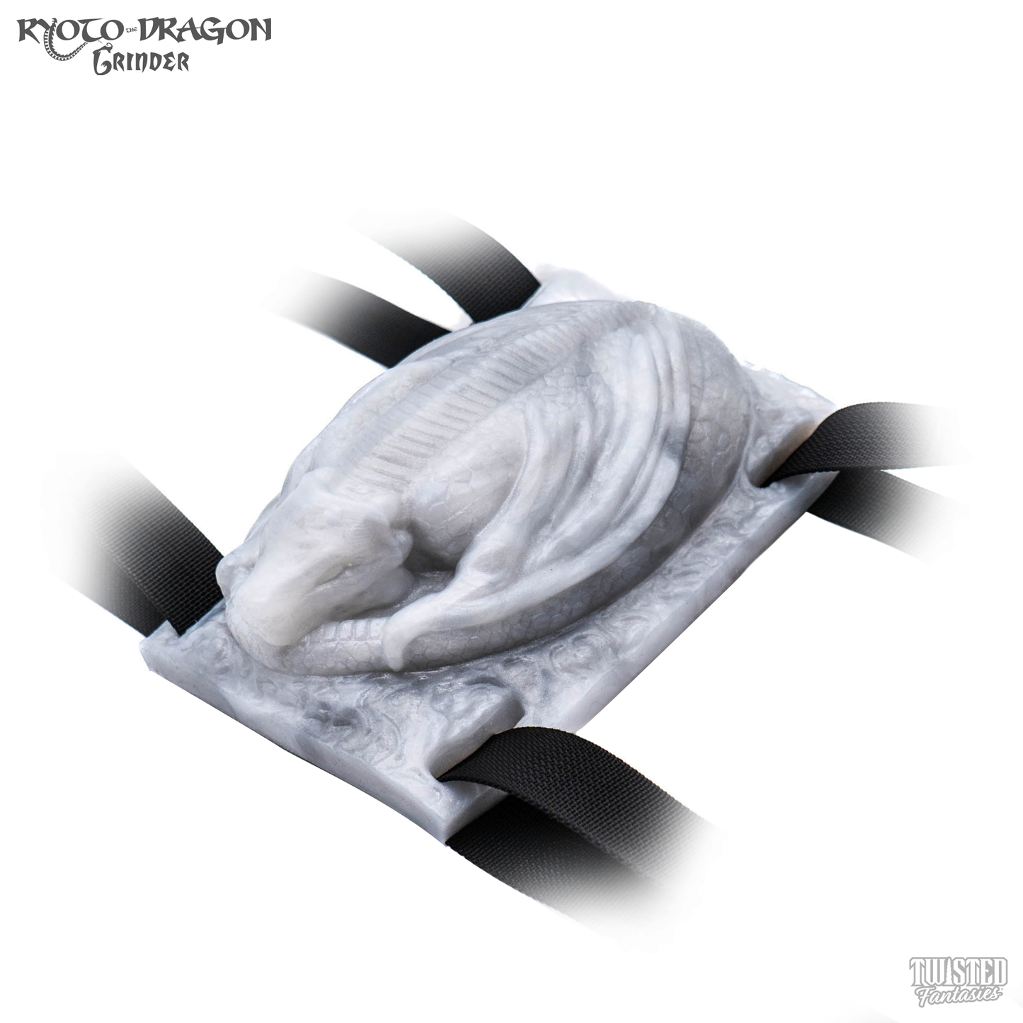 Ryoto Fantasy Dragon Sex Grinder white silver marble