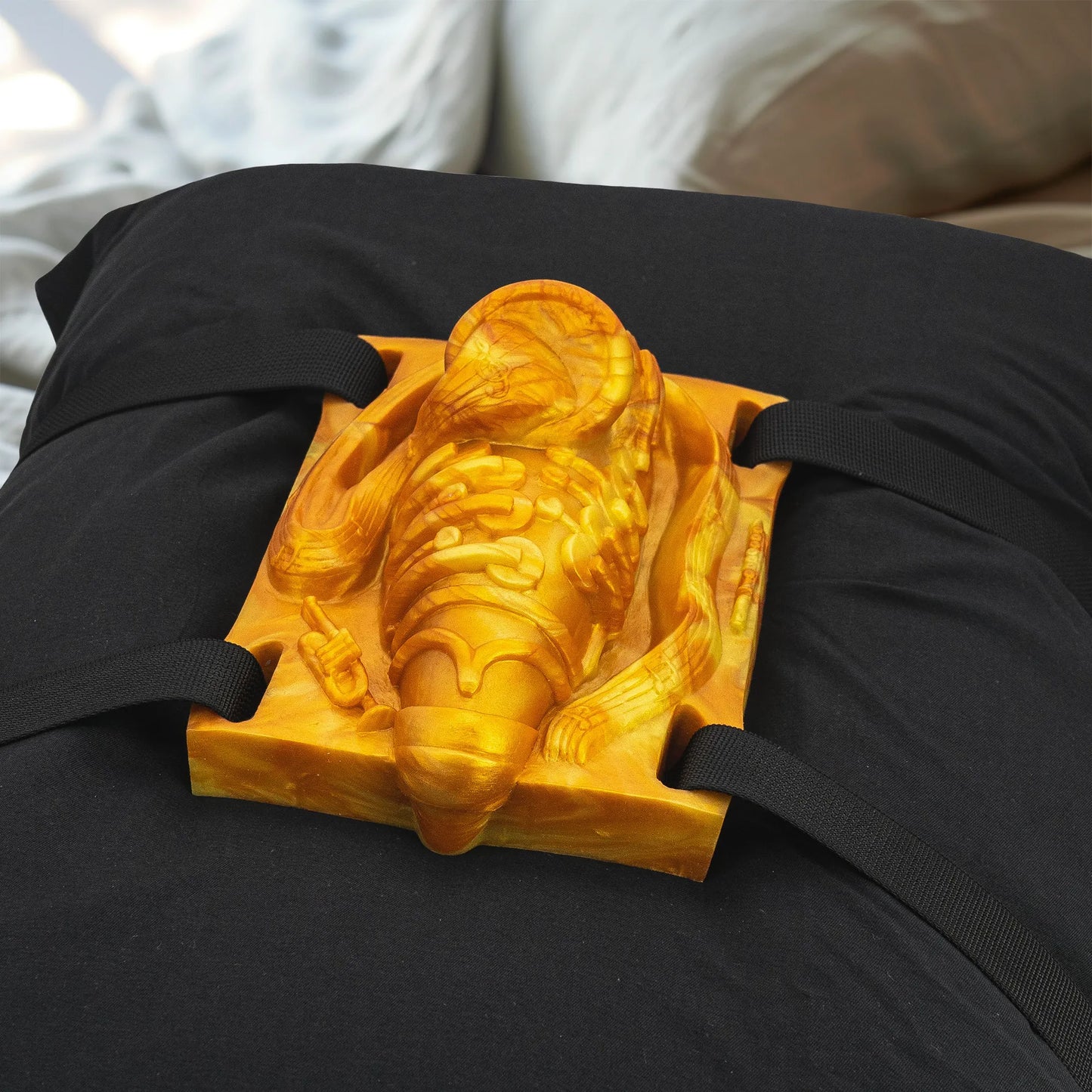 Sax-Appeal Saxophone Humping Sex Toy On a pillow