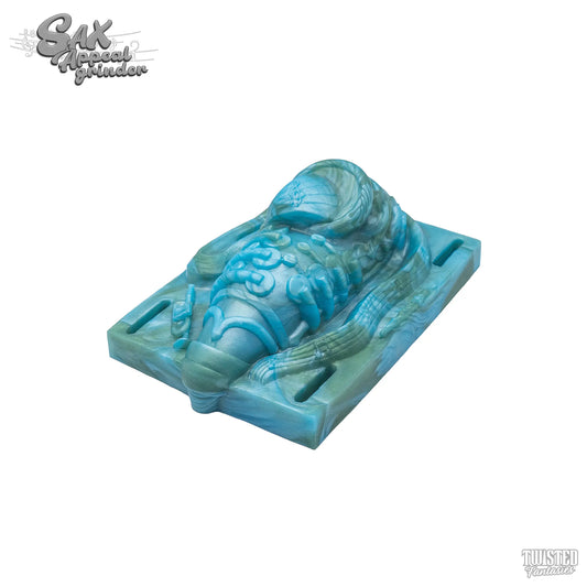 Sax-Appeal Saxophone Humping Sex Toy green blue marble