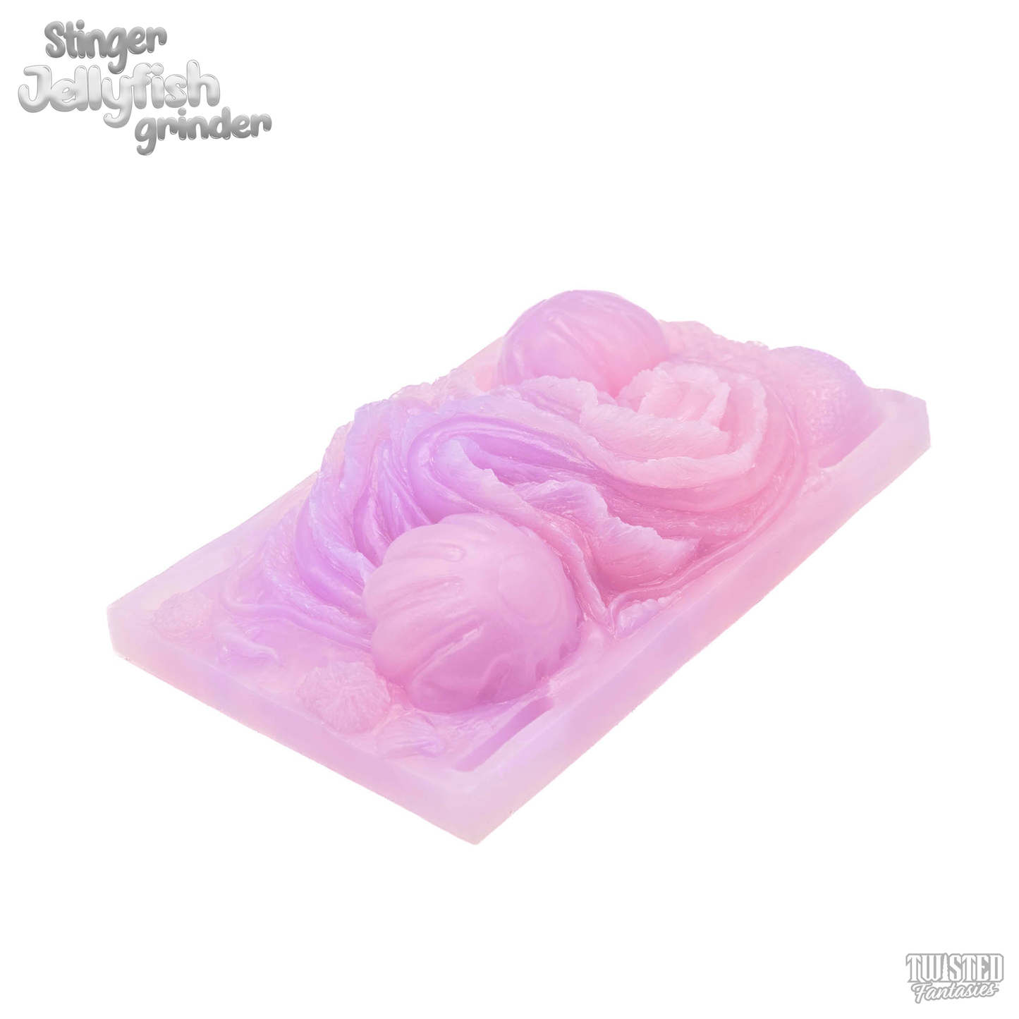 Stinger Jelly Sex Toy Grinder pink purple marble