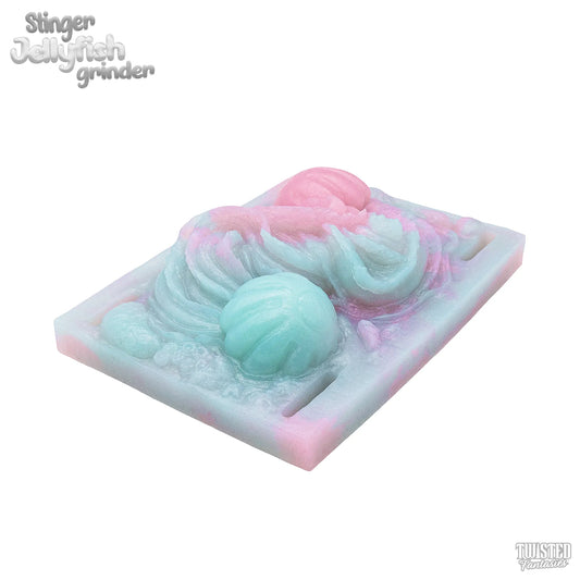 Stinger Jelly Sex Toy Grinder pink turquoise marble