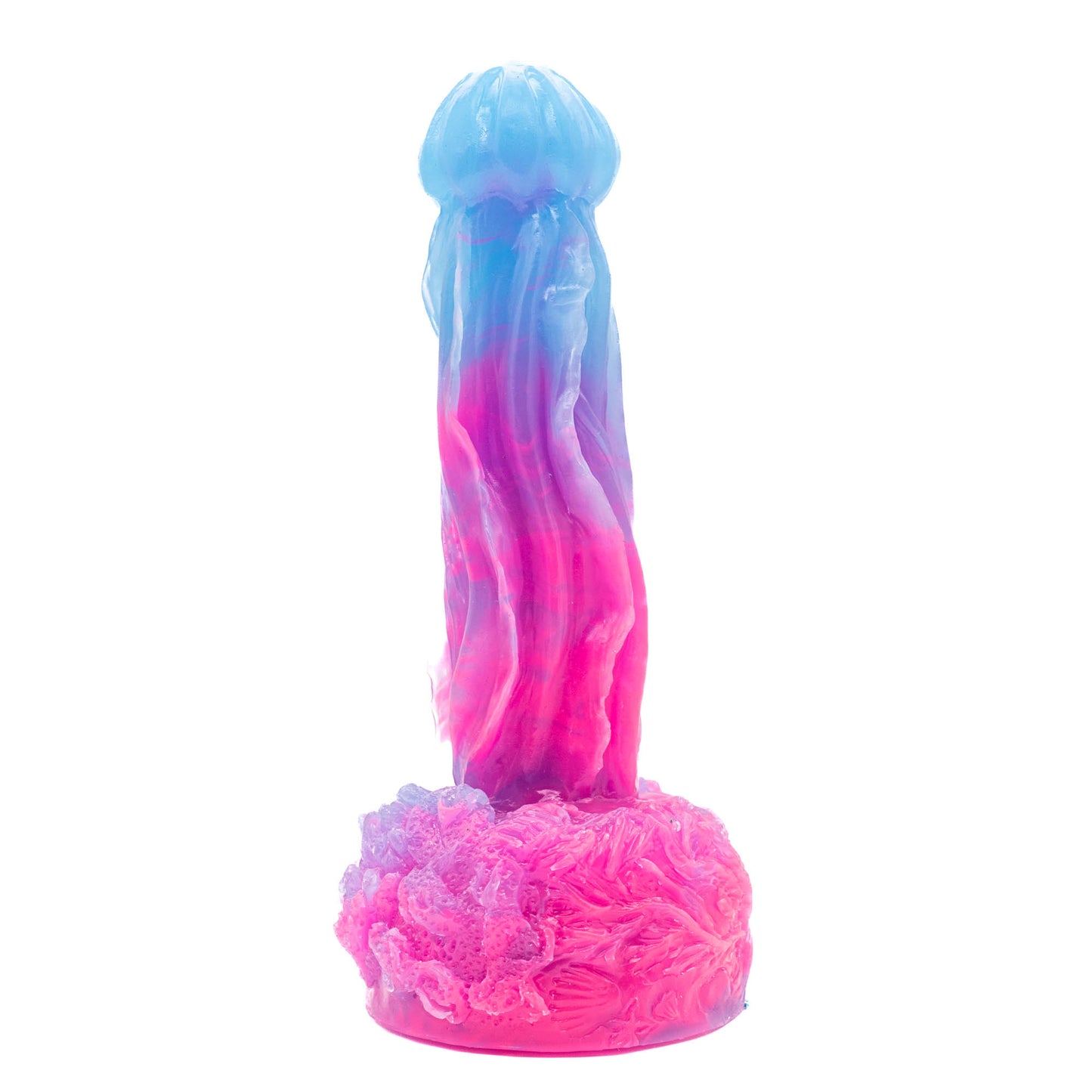 Stinger Jelly Dildo pink blue marble