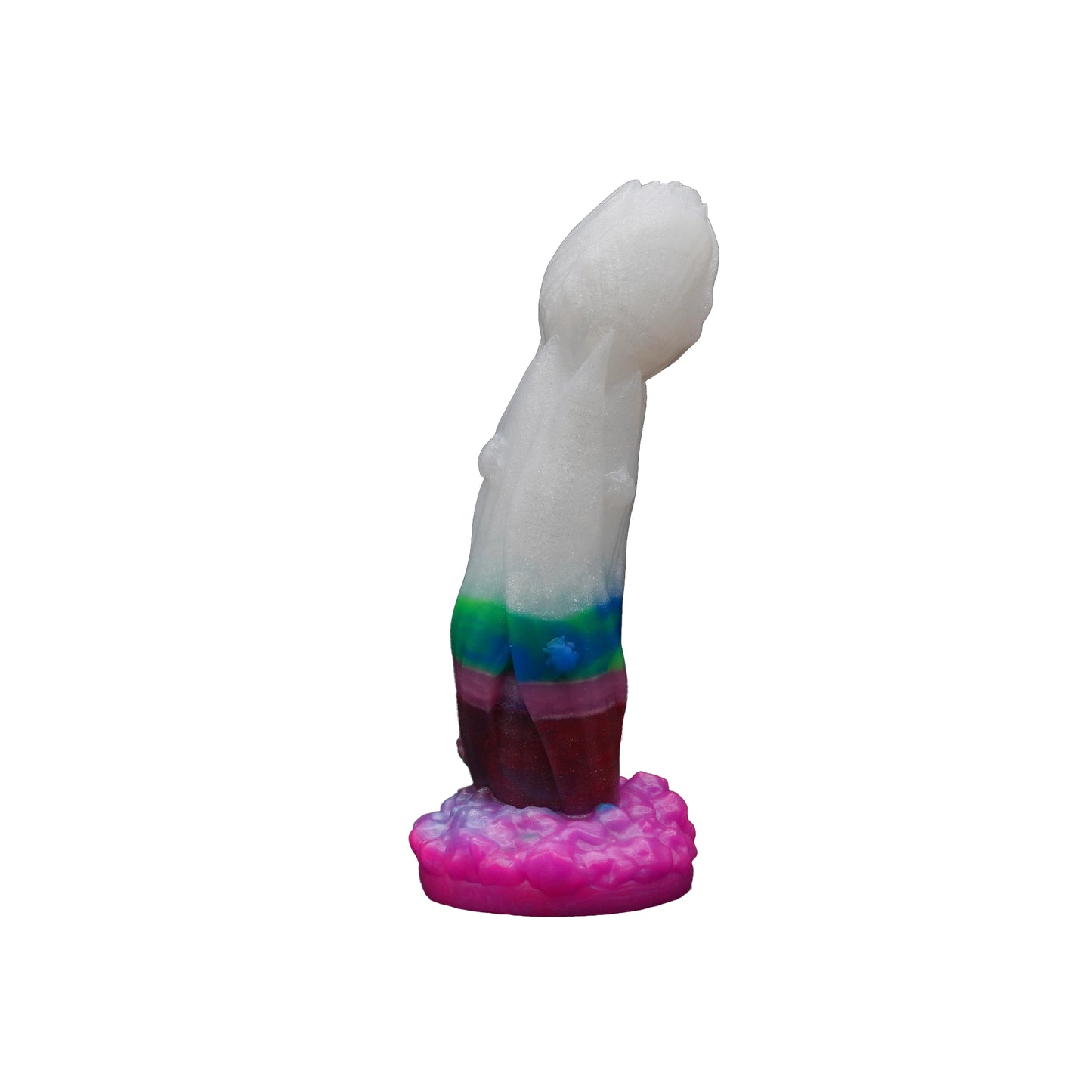Premade Tessa the Tulip Dildo - Soft - Suction Cup (UV)
