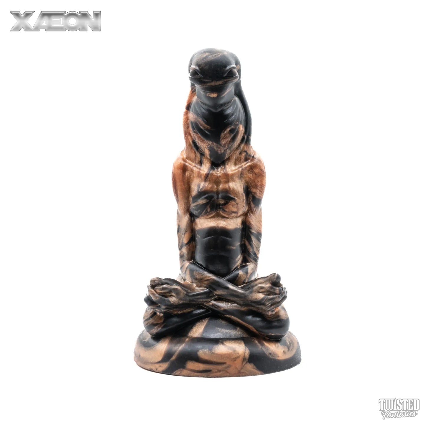 XAEON Alien Dildo copper flat black marble