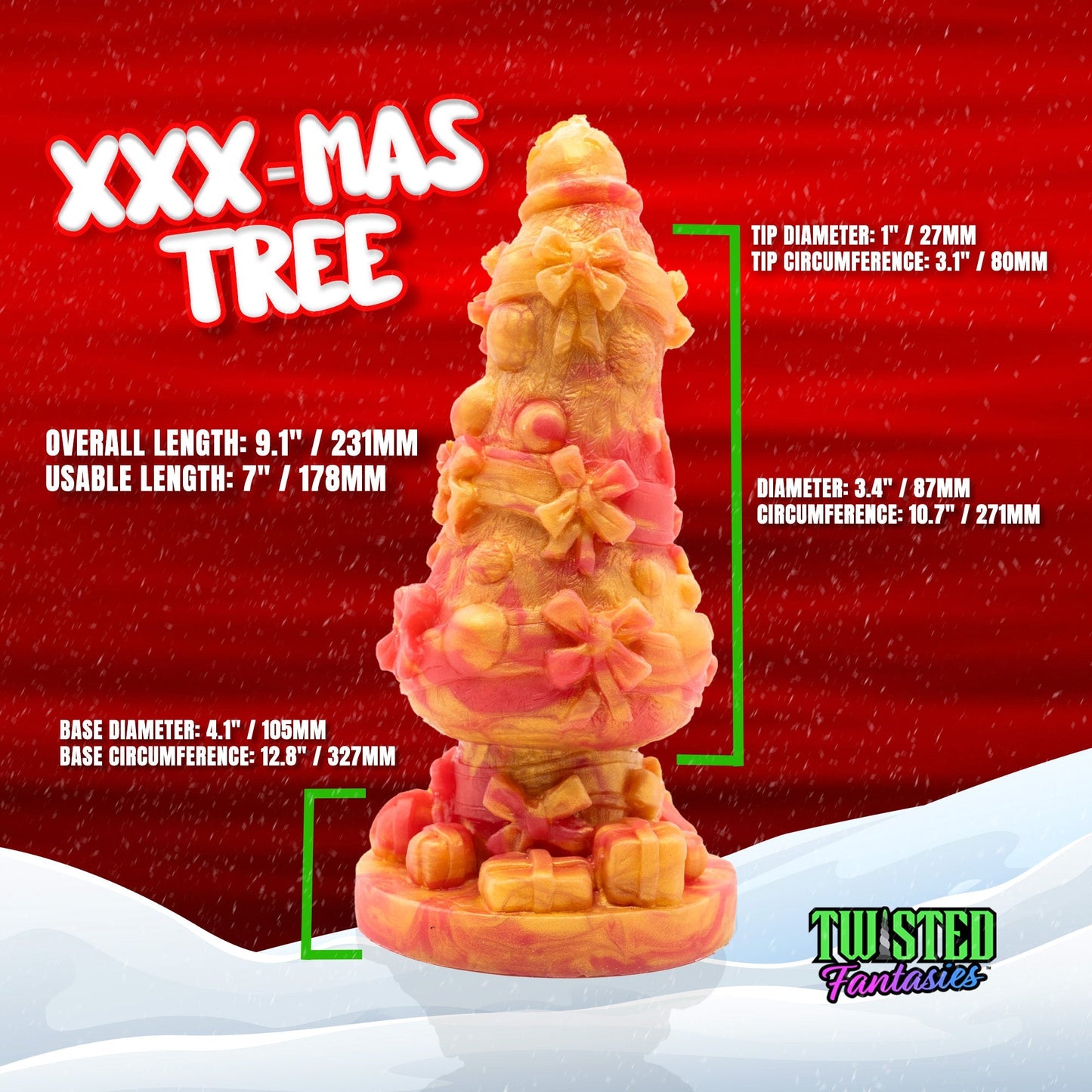XXX-Mas Tree Dildo