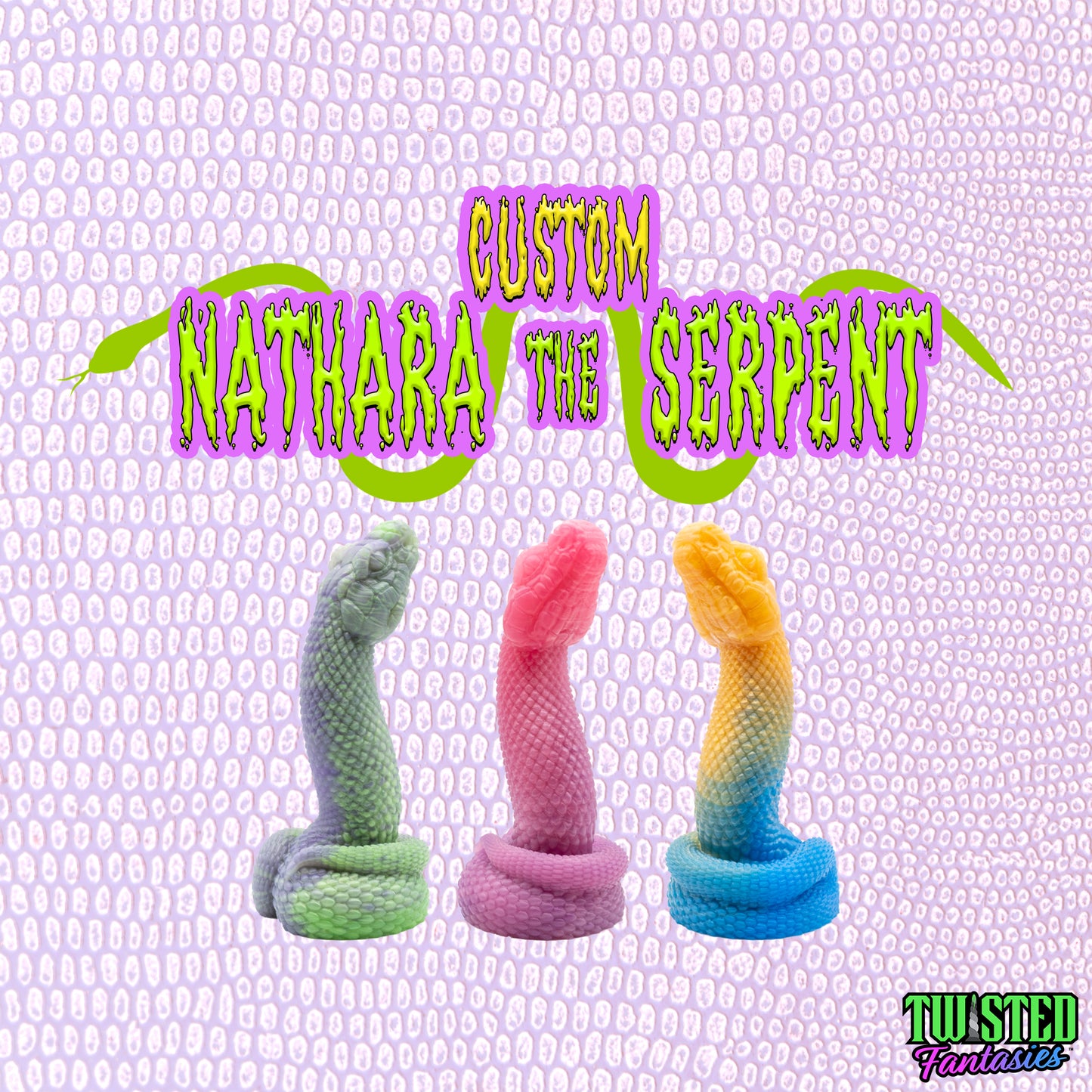 Custom Nathara The Serpent Dildo