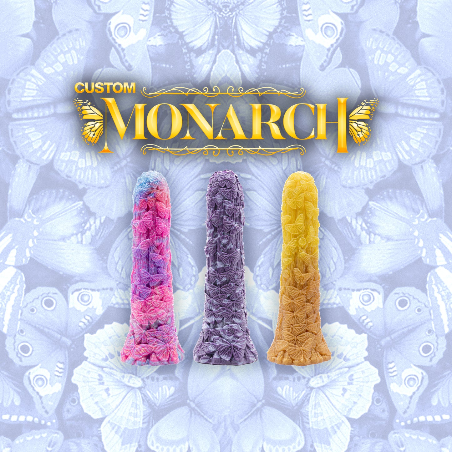 Custom Monarch Butterfly Dildo